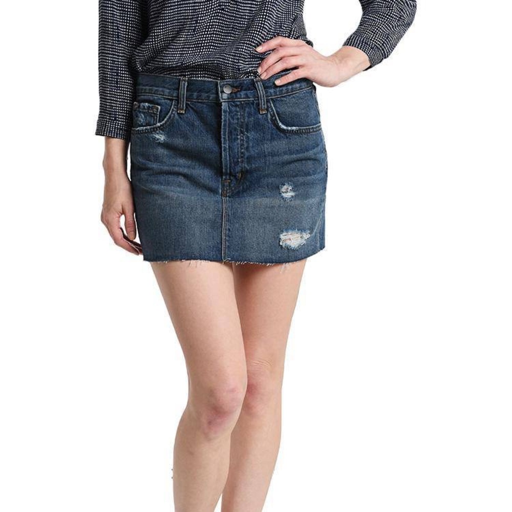 J Brand Bonnie Denim Mini Skirt size 28